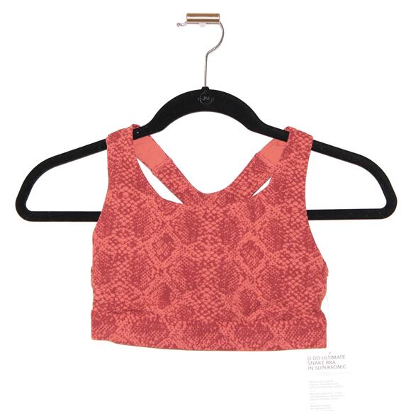 Athleta Ultimate Snake Bra D-DD Russet Brown XXS NWT - Picture 1 of 4